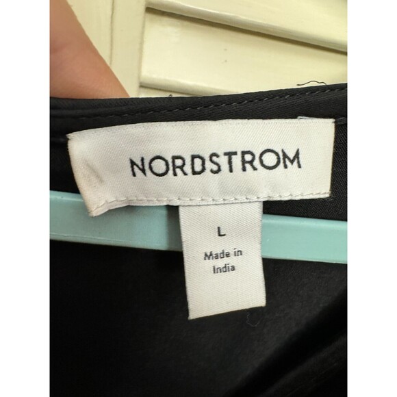 Nordstrom Indie V-Neck Fit & Flare Dress SIZE L - Picture 6 of 11
